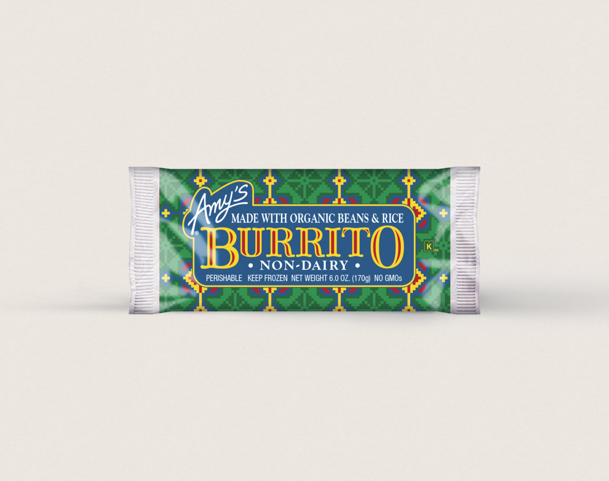 Amy's Kitchen Amy's Bean and Rice Burrito NonDairy