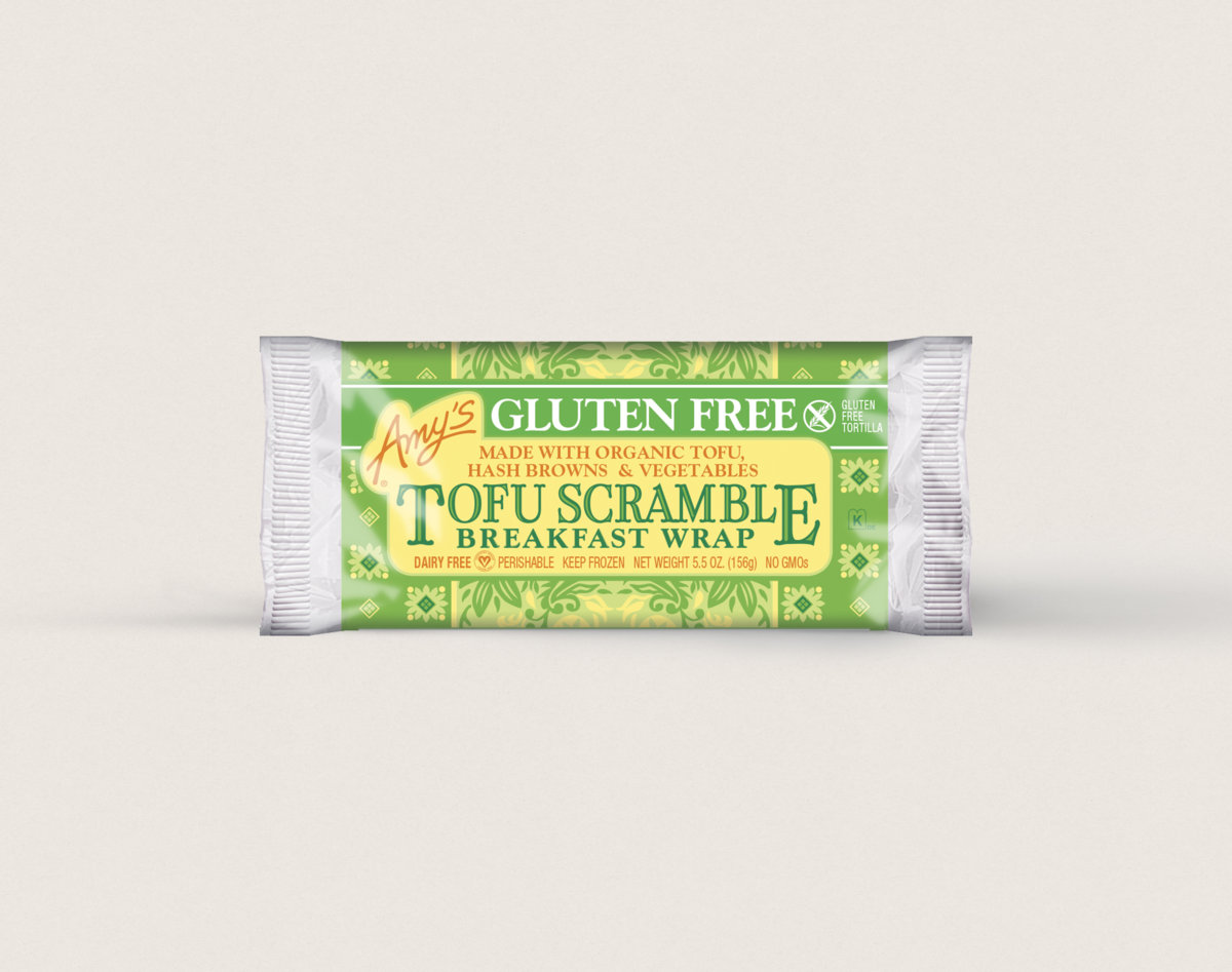 Amy's Kitchen Amy's Gluten Free Tofu Scramble Breakfast Wrap