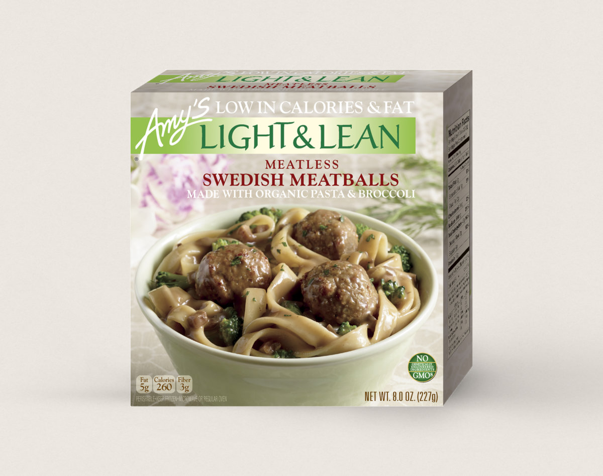 Amy's Kitchen Amy's Light and Lean Meatless Swedish Meatballs