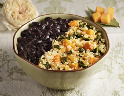 Quinoa & Black Beans with Butternut Squash & Chard - Light & Lean standard image