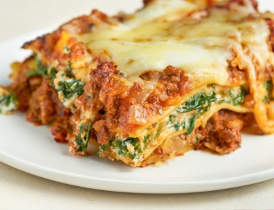 Veggie Burger Lasagna