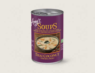 Thai Coconut Soup - Tom Kha Phak hover image