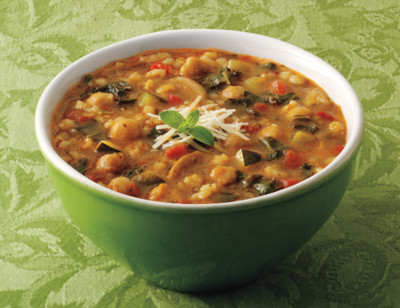 Organic Hearty Rustic Italian Vegetable Soup standard image