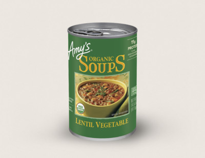Organic Lentil Vegetable Soup hover image