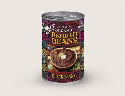 Organic Vegetarian Refried Black Beans hover image