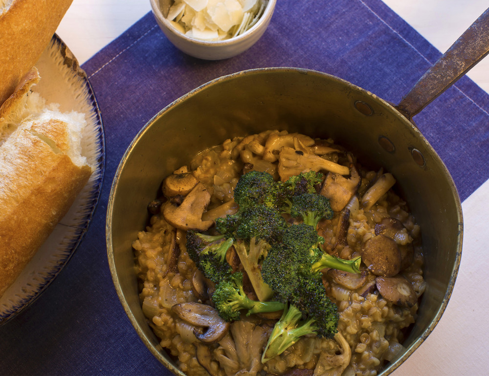 Amy's Kitchen Amy's Mushroom Farrotto w/ Mushrooms & Broccoli Recipe