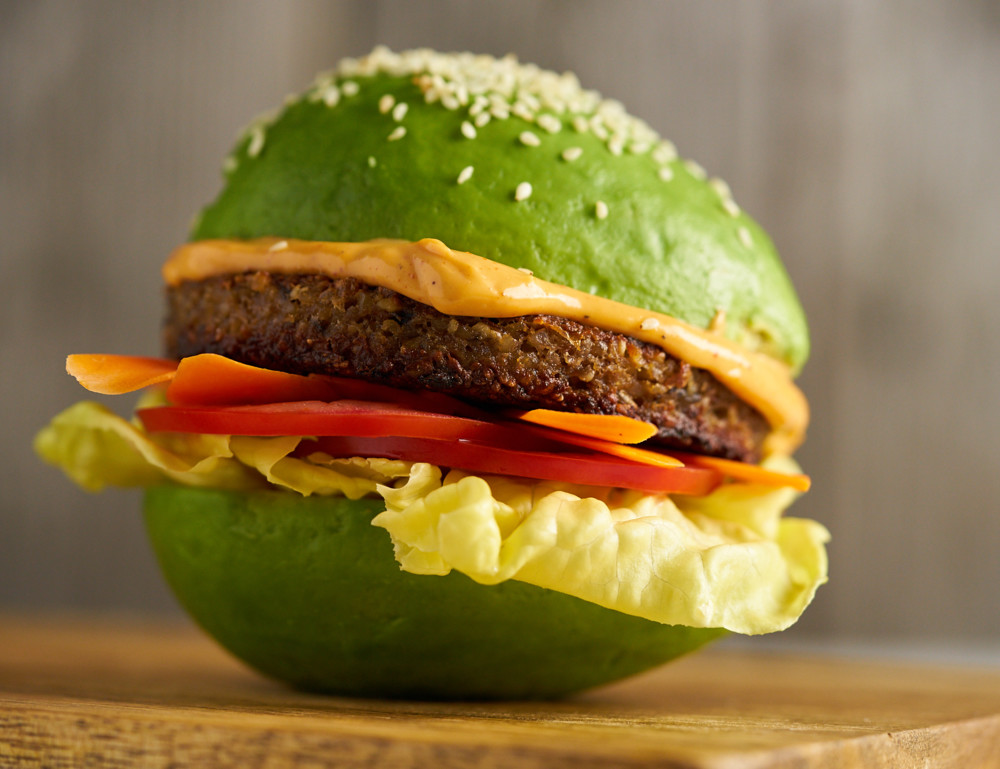 Amy's Kitchen Avocado Bun Veggie Burger