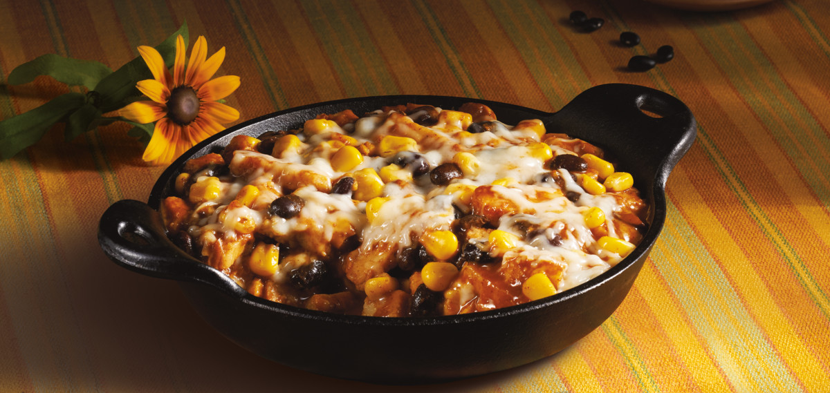 Vegan Mexican Casserole with Cheeze