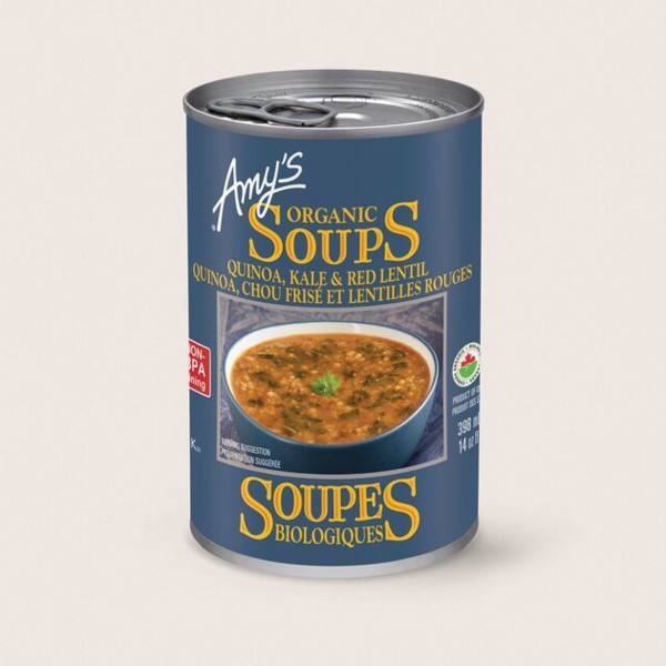 Amy's Kitchen Organic Quinoa, Kale and Red Lentil Soup