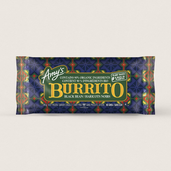 Amy's Kitchen Black Bean Vegetable Burrito