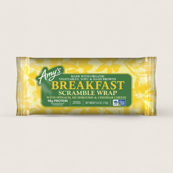 Amy's Kitchen Scramble Breakfast Wrap