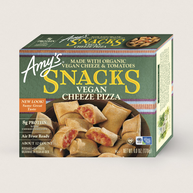 Chezza Snacks Amy's Kitchen - Amy's Vegan Cheeze Pizza Snacks