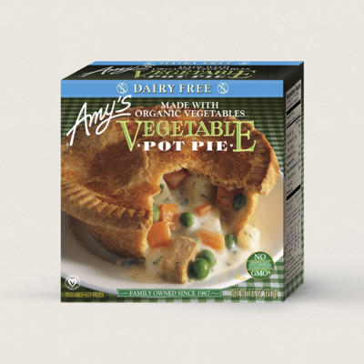 Vegetable Pot Pie, Dairy Free