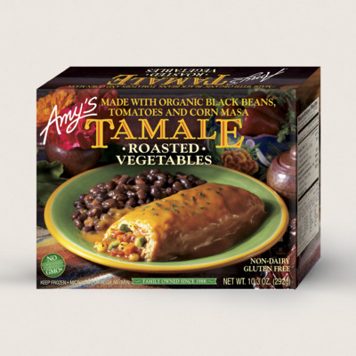 Roasted Vegetables Tamale