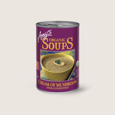 Organic Cream of Mushroom Soup