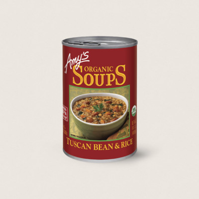 Organic Tuscan Bean & Rice Soup