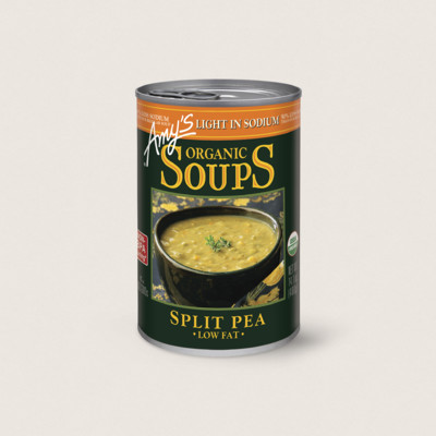 Organic Split Pea Soup, Light in Sodium