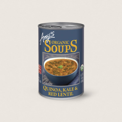 Organic Quinoa, Kale & Red Lentil Soup