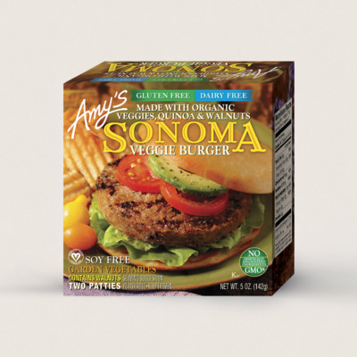 Sonoma Veggie Burger - 2 Patties, Gluten Free, Dairy Free