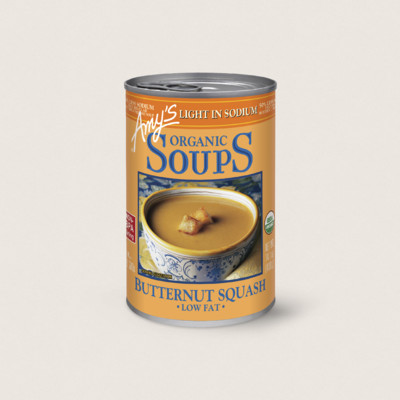 Organic Butternut Squash Soup, Light in Sodium