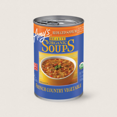 Organic Hearty French Country Vegetable Soup, Reduced Sodium