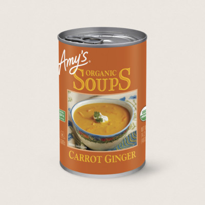 Organic Carrot Ginger Soup