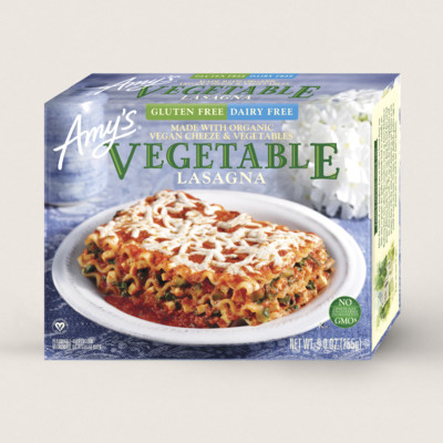 Gluten Free, Dairy Free Vegetable lasagna