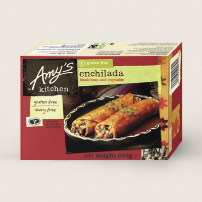 Black Bean Vegetable Enchilada