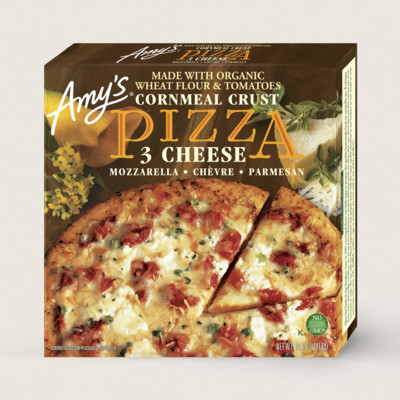 3 Cheese Pizza With Cornmeal Crust