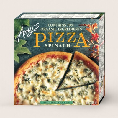 Spinach Pizza/Pizza Épinards