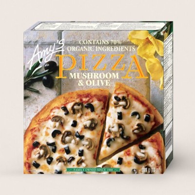 Mushroom & Olive Pizza/Pizza Champignons Et Olives
