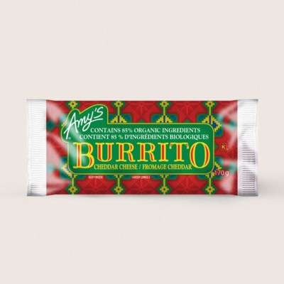 Bean & Cheese Burrito/Fromage Cheddar Burrito