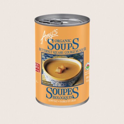 Organic Butternut Squash Soup/Courge Musquée Biologique