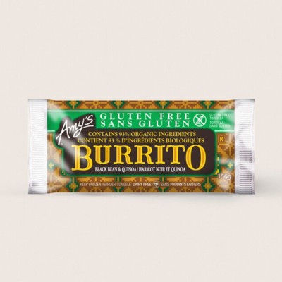 Black Bean & Quinoa Burrito/Haricots Noirs Et Quinoa