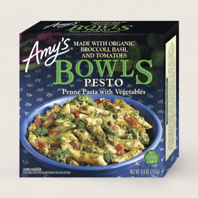 Pesto Penne with Broccoli & Tomatoes Bowl