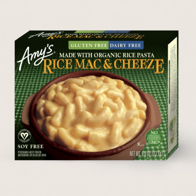 Rice Mac & Cheeze, Gluten Free, Dairy Free