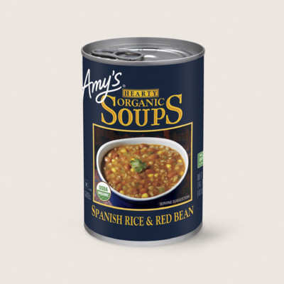 Organic Hearty Spanish Rice & Red Bean Soup