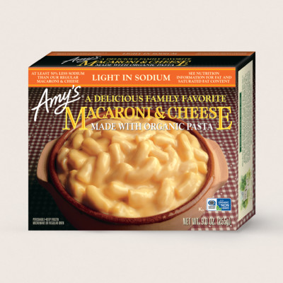 Macaroni & Cheese, Light in Sodium