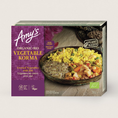 Korma de légumes bio