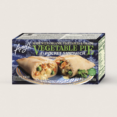 Vegetable Pie in a Sandwich