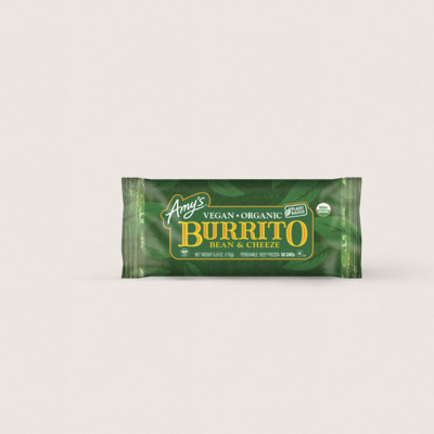 Organic Vegan Bean & Cheeze Burrito