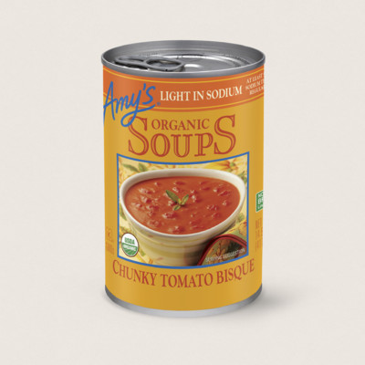 Organic Chunky Tomato Bisque, Light in Sodium