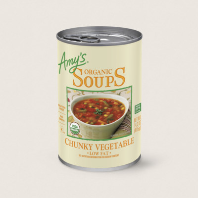 Organic Chunky Vegetable Soup