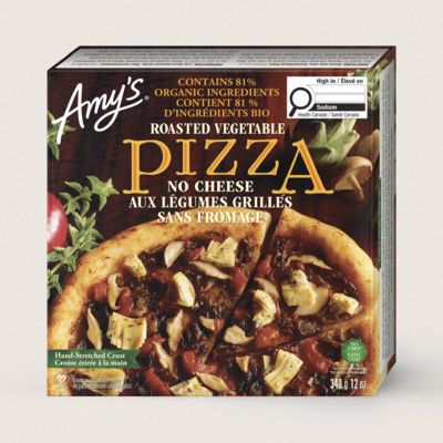 Roasted Vegetable Pizza/Pizza Aux Légumes Grillés Au Four
