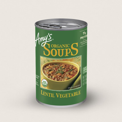 Organic Lentil Vegetable Soup