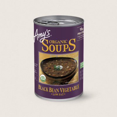 Organic Black Bean Vegetable Soup