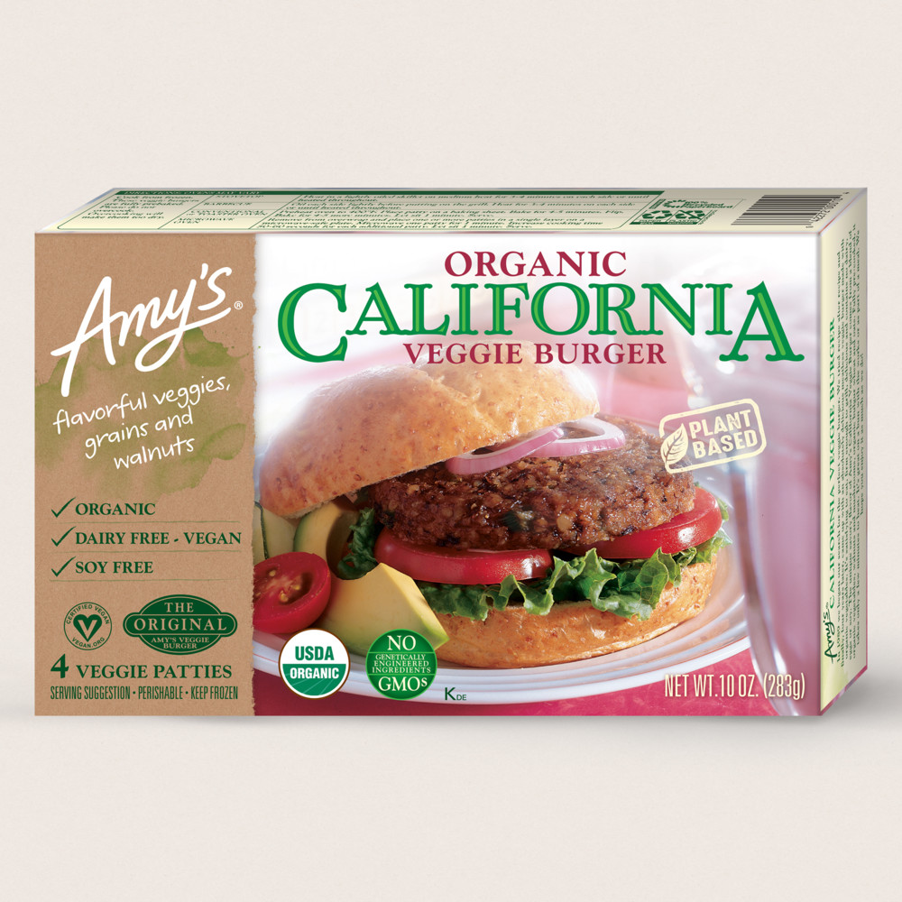 Amy's Kitchen Organic California Veggie Burger